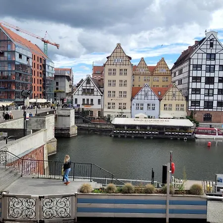Stare Z Widokiem Na Motlawe Lejlighed Gdańsk